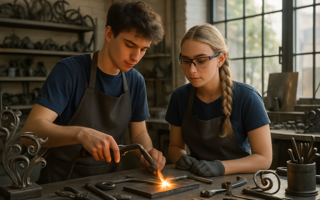 découvrez le parcours inspirant de deux apprentis passionnés par la ferronnerie, un métier d'art en pleine évolution. explorez leurs défis, leurs créations et l'avenir prometteur de cette discipline alliant tradition et innovation.
