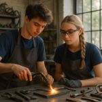La ferronnerie : un avenir prometteur pour deux apprentis passionnés