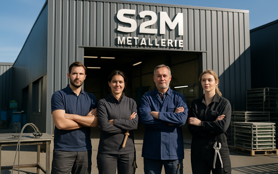 À quelques pas de Sablé-sur-Sarthe, S2M Métallerie accueille une nouvelle équipe dirigeante