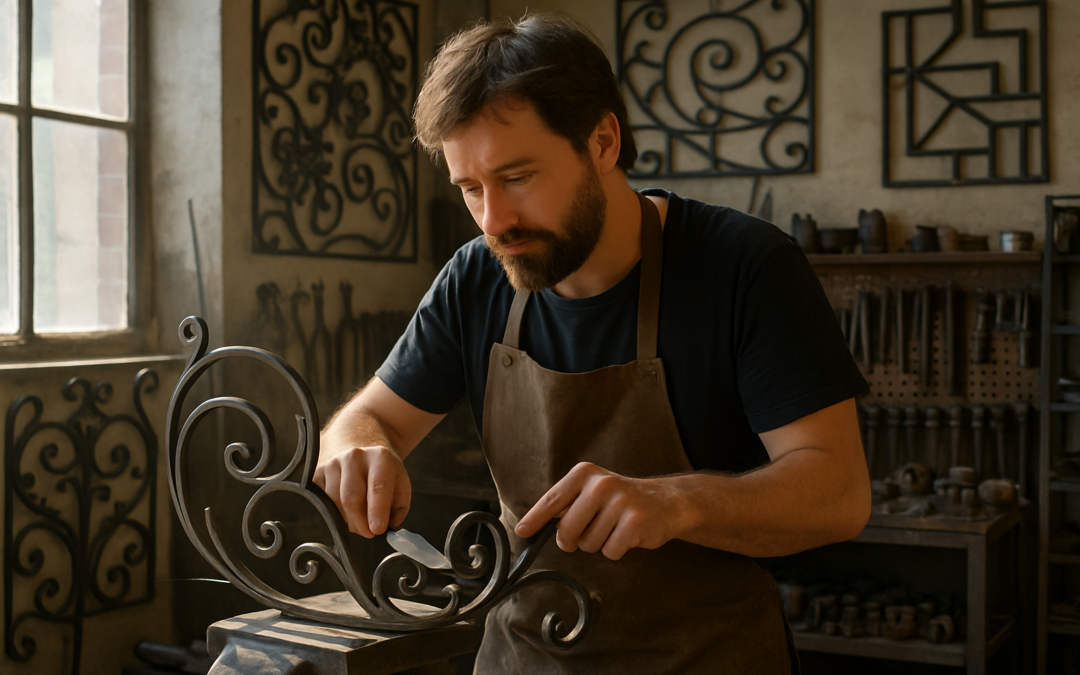Gaëtan Cornevin revitalise la ferronnerie d’art à Challans