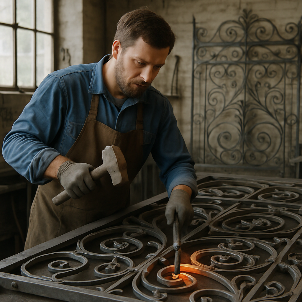 découvrez comment gaëtan cornevin insuffle une nouvelle vie à la ferronnerie d'art à challans, mêlant tradition et innovation pour créer des œuvres uniques et durables.