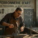 La résidence artistique de victor alarçon au sein de la section ferronnerie d’art du lycée professionnel «Le Mont-Châtelet»