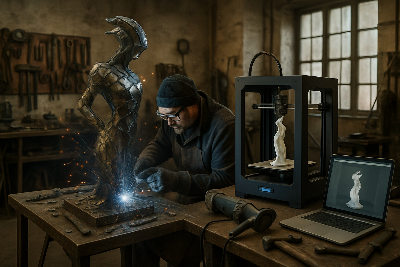 découvrez la résidence artistique de victor alarçon au sein de la section ferronnerie d’art du lycée professionnel le mont-châtelet : une immersion créative mêlant savoir-faire artisanal et expression contemporaine.