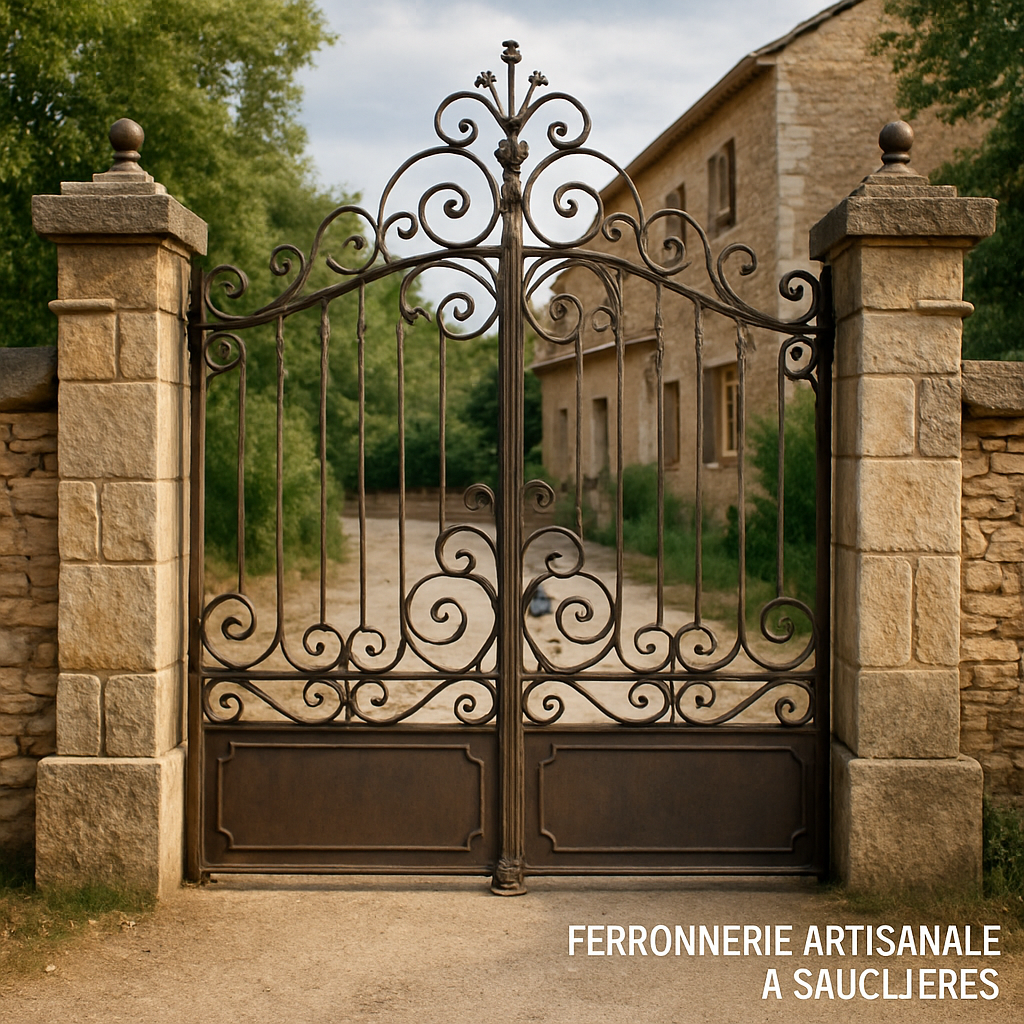 après quarante ans de métier, patrice gontier, artisan métallier reconnu pour son savoir-faire et son engagement, fait ses adieux à la profession et à la commune de sauclières.