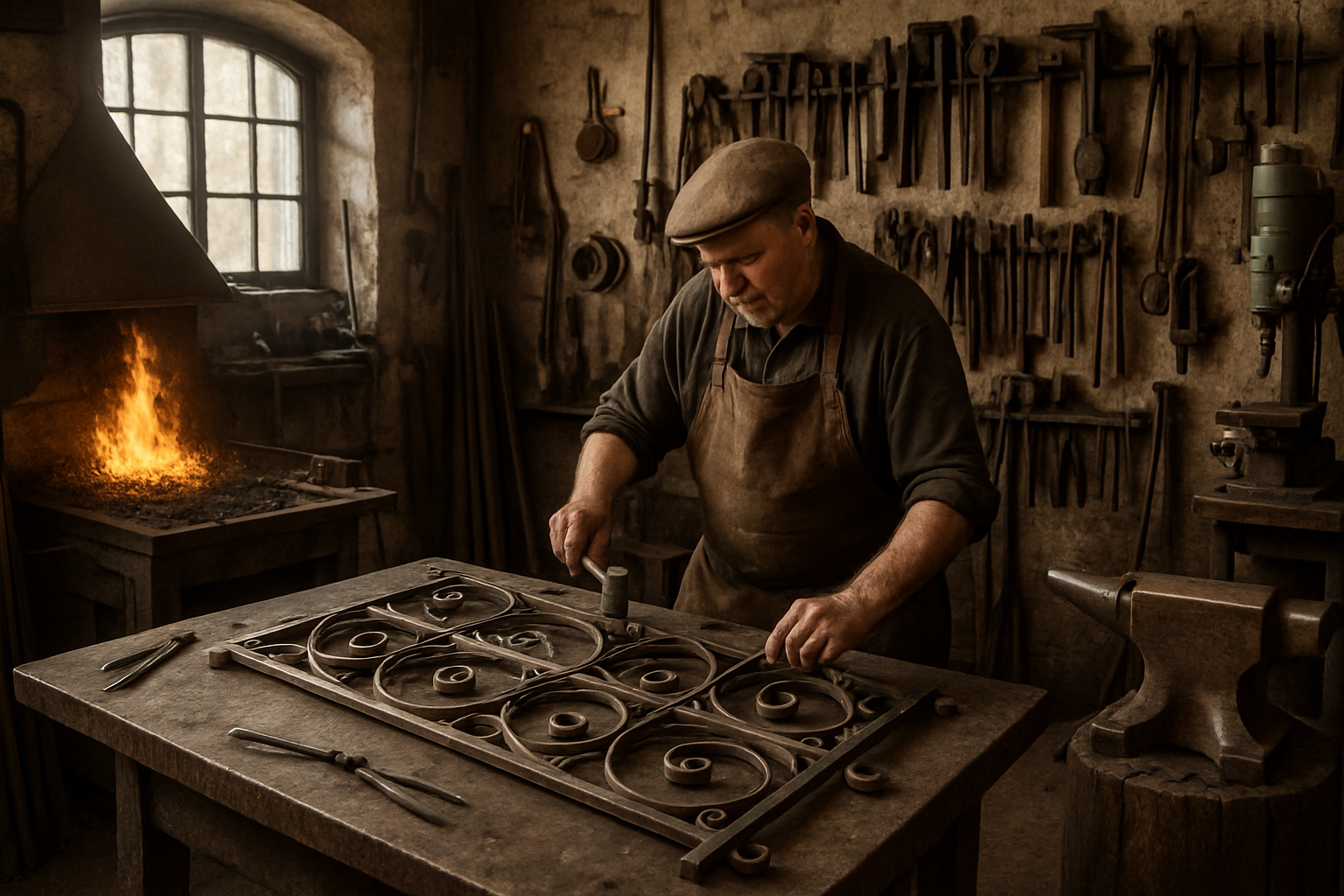après quarante ans de passion et d’expertise, patrice gontier, métallier estimé de sauclières, fait ses adieux à la profession et prend une retraite bien méritée.