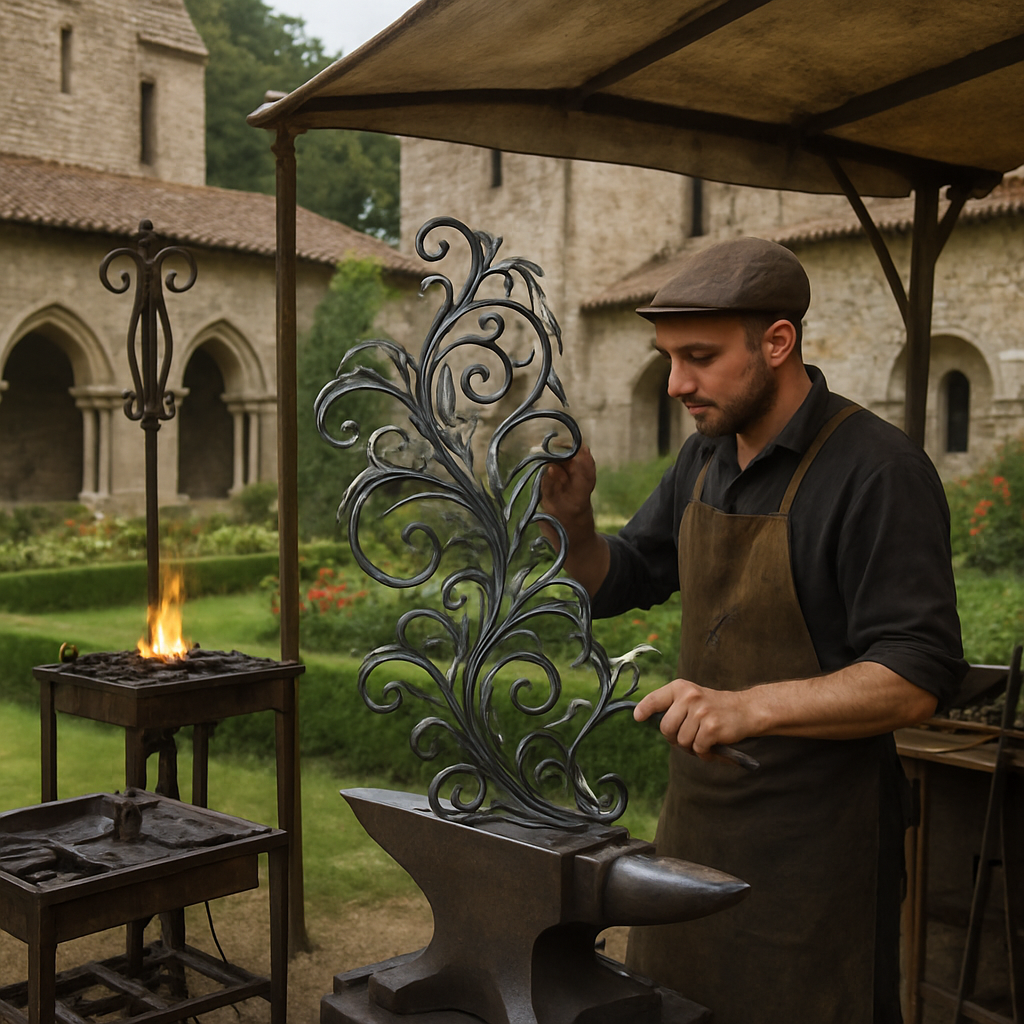 découvrez l'univers enchanteur de la ferronnerie d'art à l'abbaye de bonnefont. plongez dans une rencontre fascinante où l'histoire et la créativité s'unissent, révélant des œuvres uniques façonnées par des artisans passionnés. ne manquez pas cette immersion dans un patrimoine artisanal d'exception.