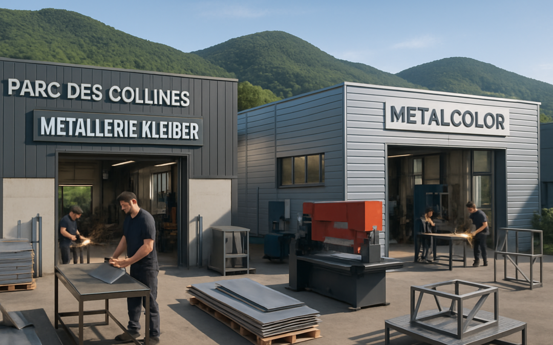 Brunstatt-Didenheim : Métallerie Kleiber et Metalcolor, experts du sur-mesure au cœur du Parc des Collines