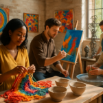 Izernore : Une nouvelle association artistique émerge pour célébrer le crochet, la peinture, l’argile, la céramique et la ferronnerie !