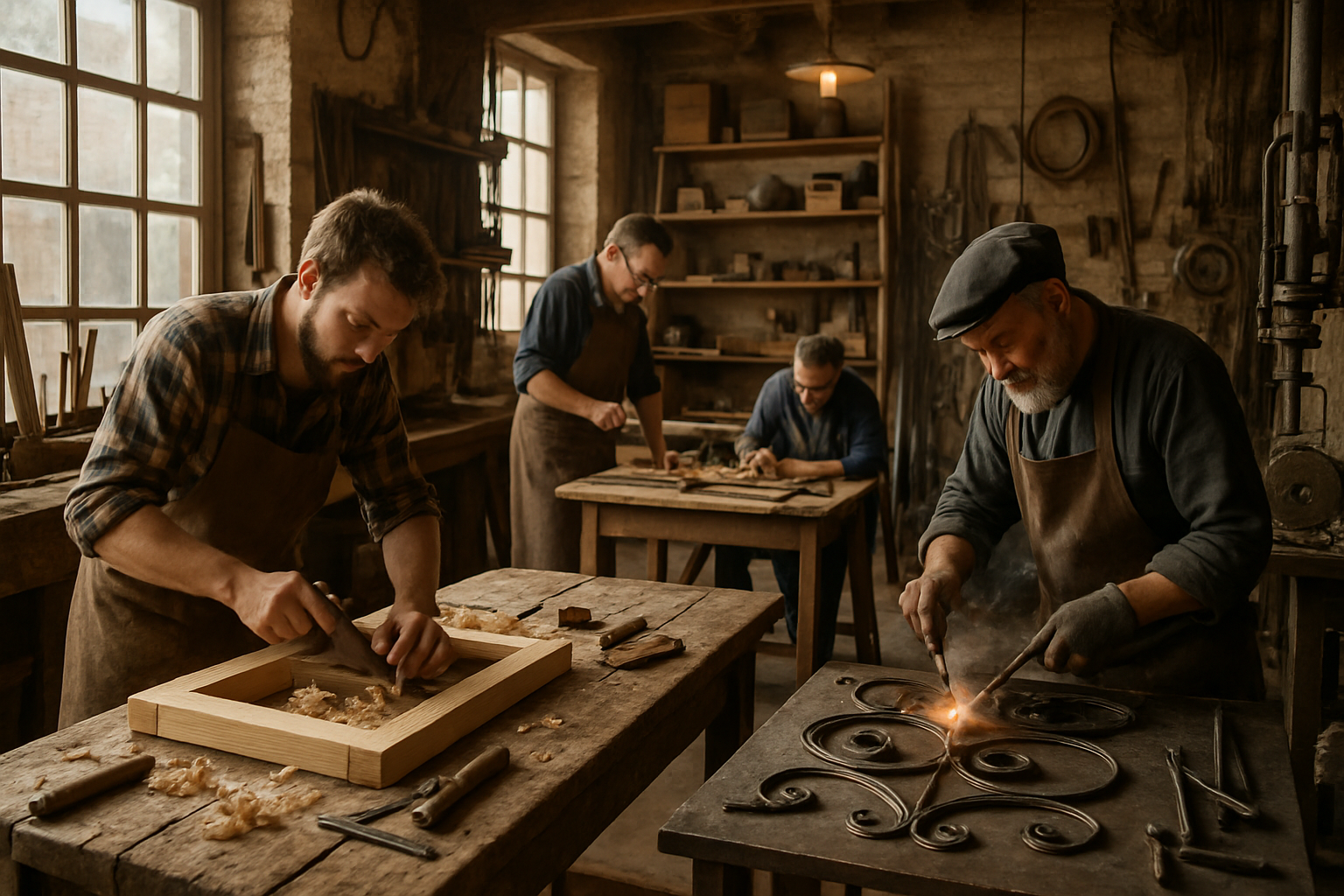 découvrez l’atelier rognant, une référence au juch depuis 50 ans dans la menuiserie, la métallerie et la ferronnerie d’art. savoir-faire d’exception, réalisations sur-mesure, patrimoine artisanal.